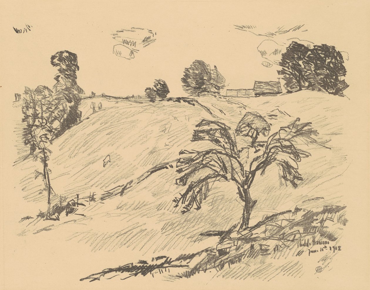 La Terra di Nod da Childe Hassam