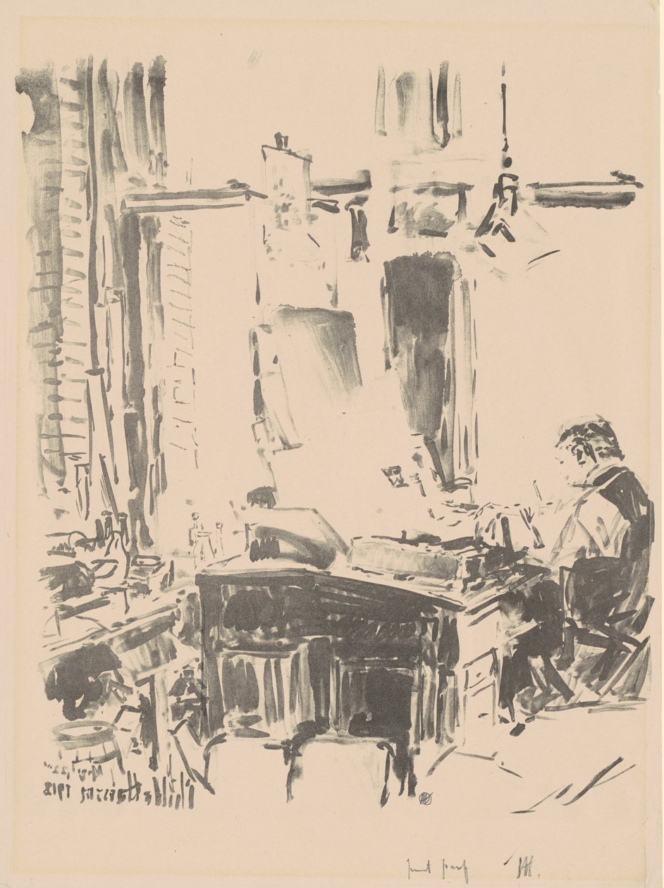 Il Litografo da Childe Hassam