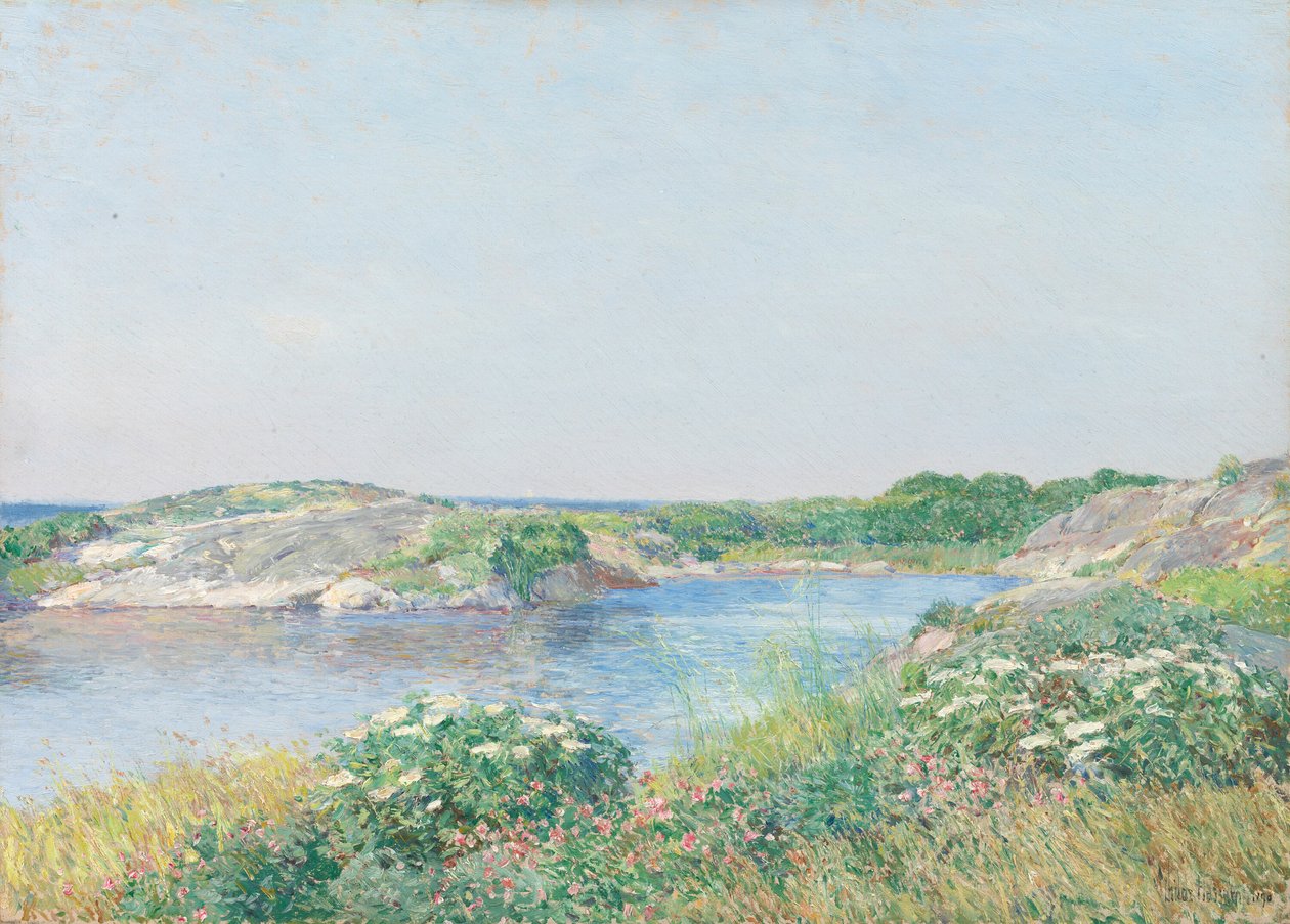 Il piccolo stagno, Appledore da Childe Hassam