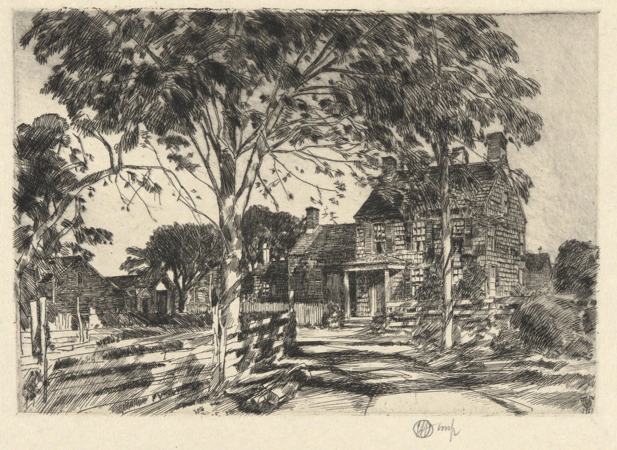 Walt Whitman da Childe Hassam