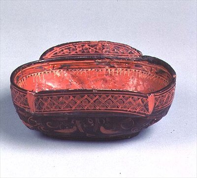 Coppa per Orecchie, Tarda Dinastia Han Occidentale, 206 a.C.-6 d.C. da Chinese School