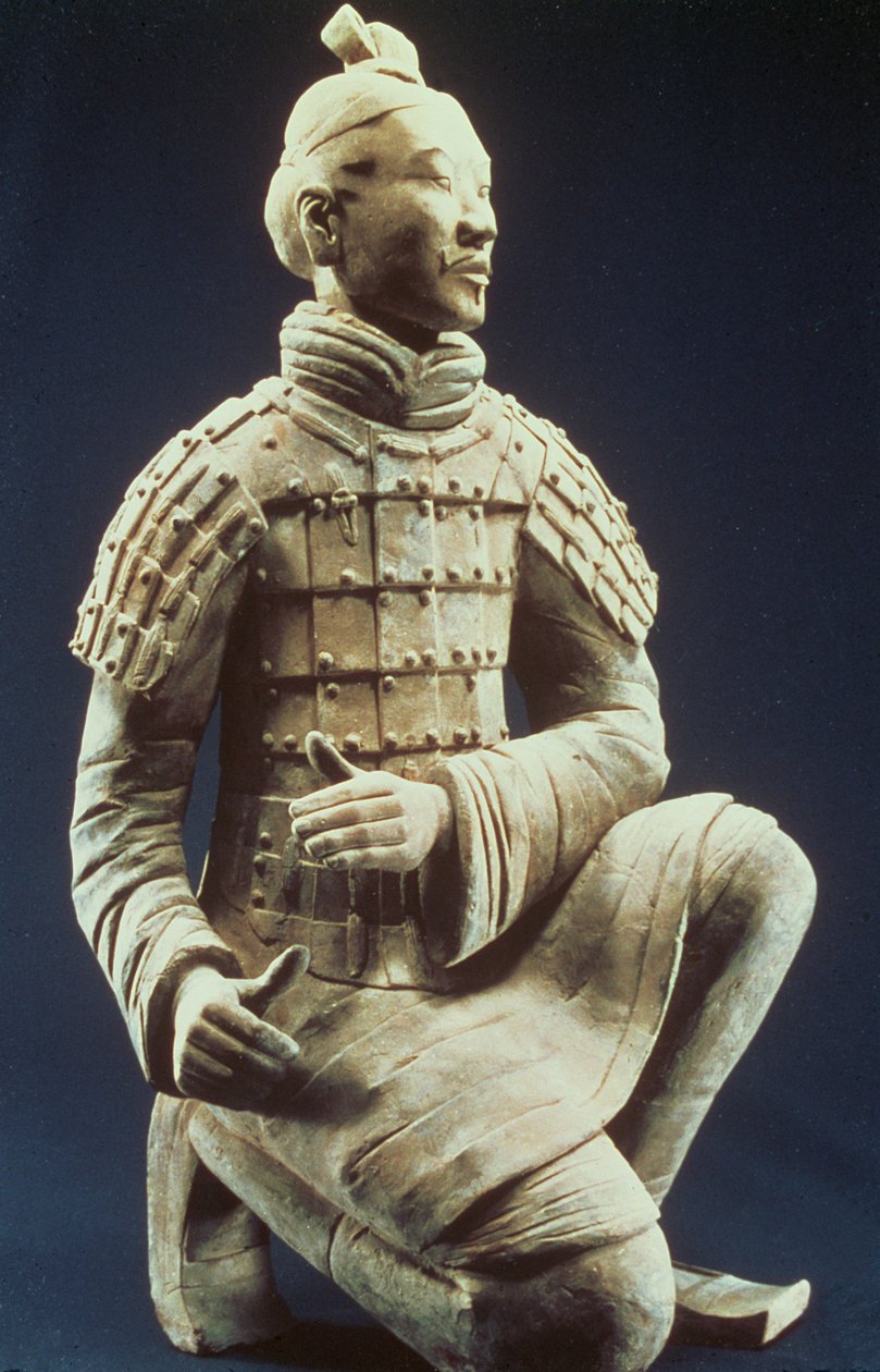 Esercito di terracotta, Dinastia Qin, 210 a.C. da Chinese School