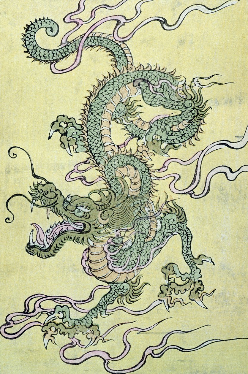 Un drago cinese da Chinese School