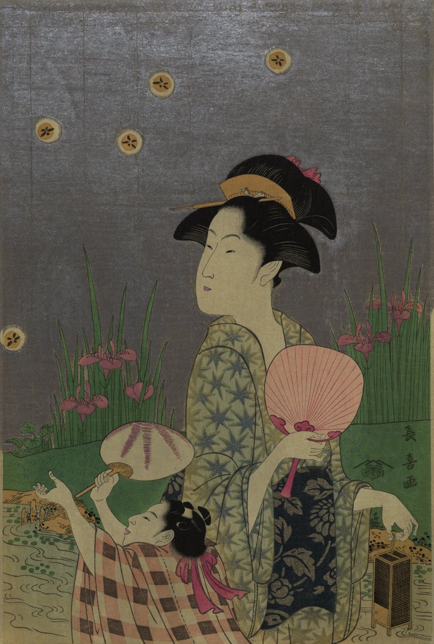 Lucciole, 1793 da Choki Eishusai