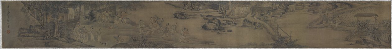 Contadini che combattono in primavera da Chong Zhang