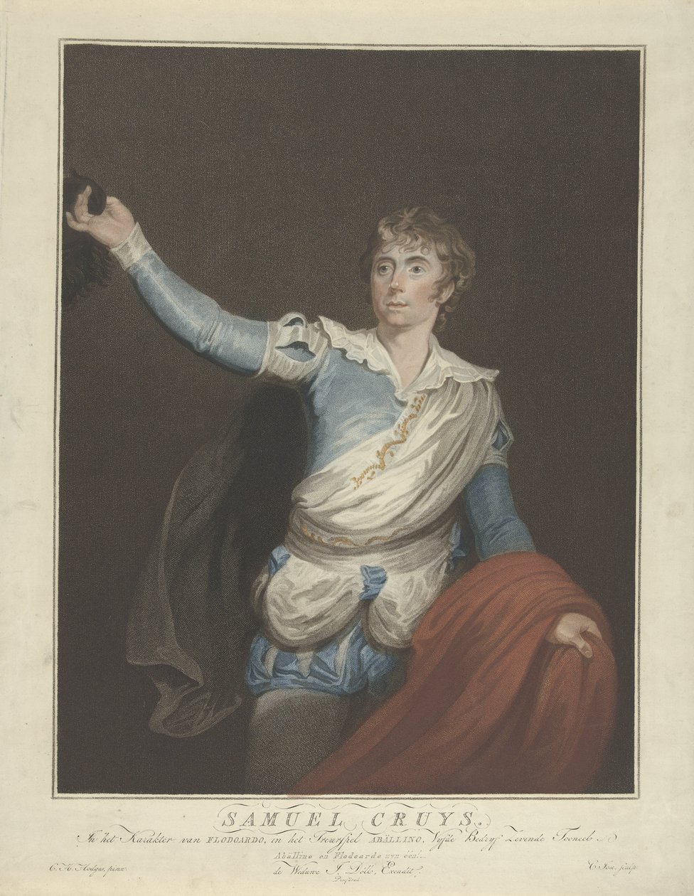 Ritratto di Samuel Cruys da Christiaan Josi