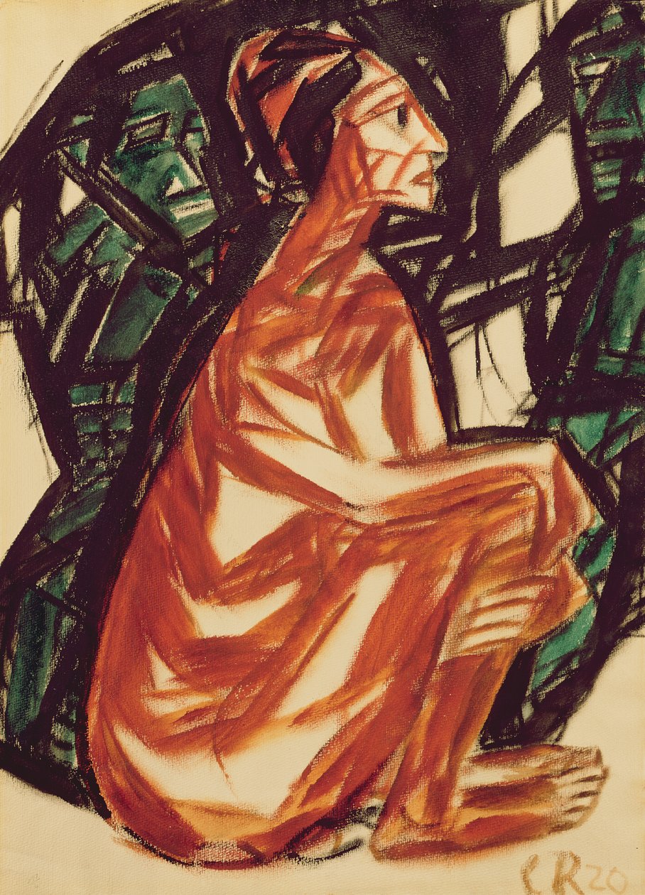 In attesa, 1920 da Christian Rohlfs