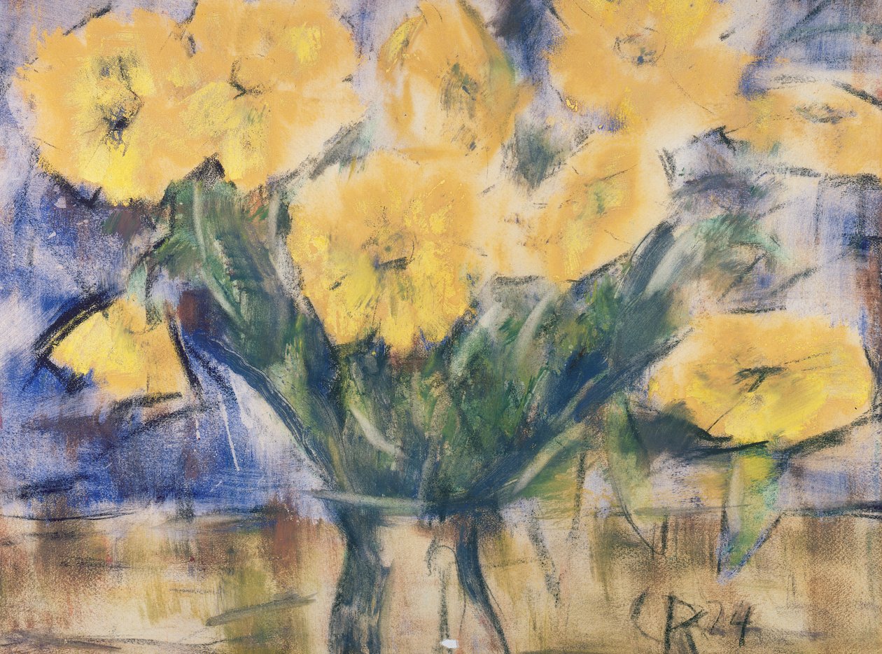 Fiori gialli, 1924 da Christian Rohlfs