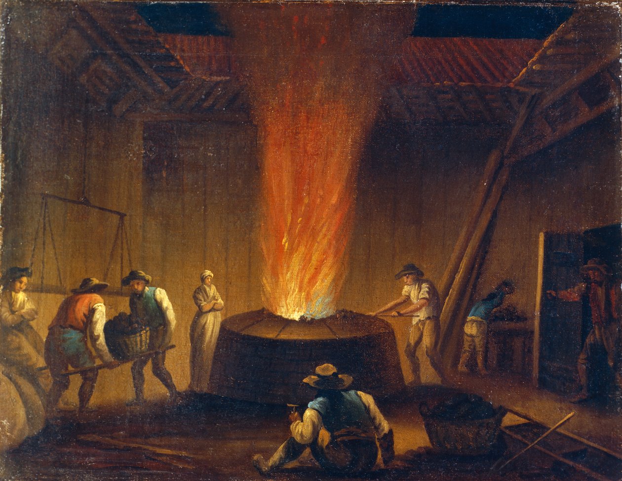 Bærum smeltehytte da Christian August Lorentzen