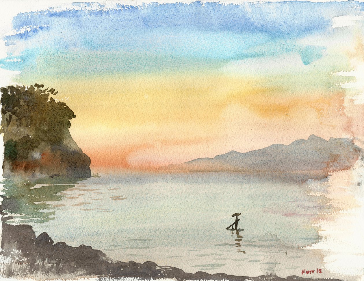 Mare Ionio rosa da Christian Furr