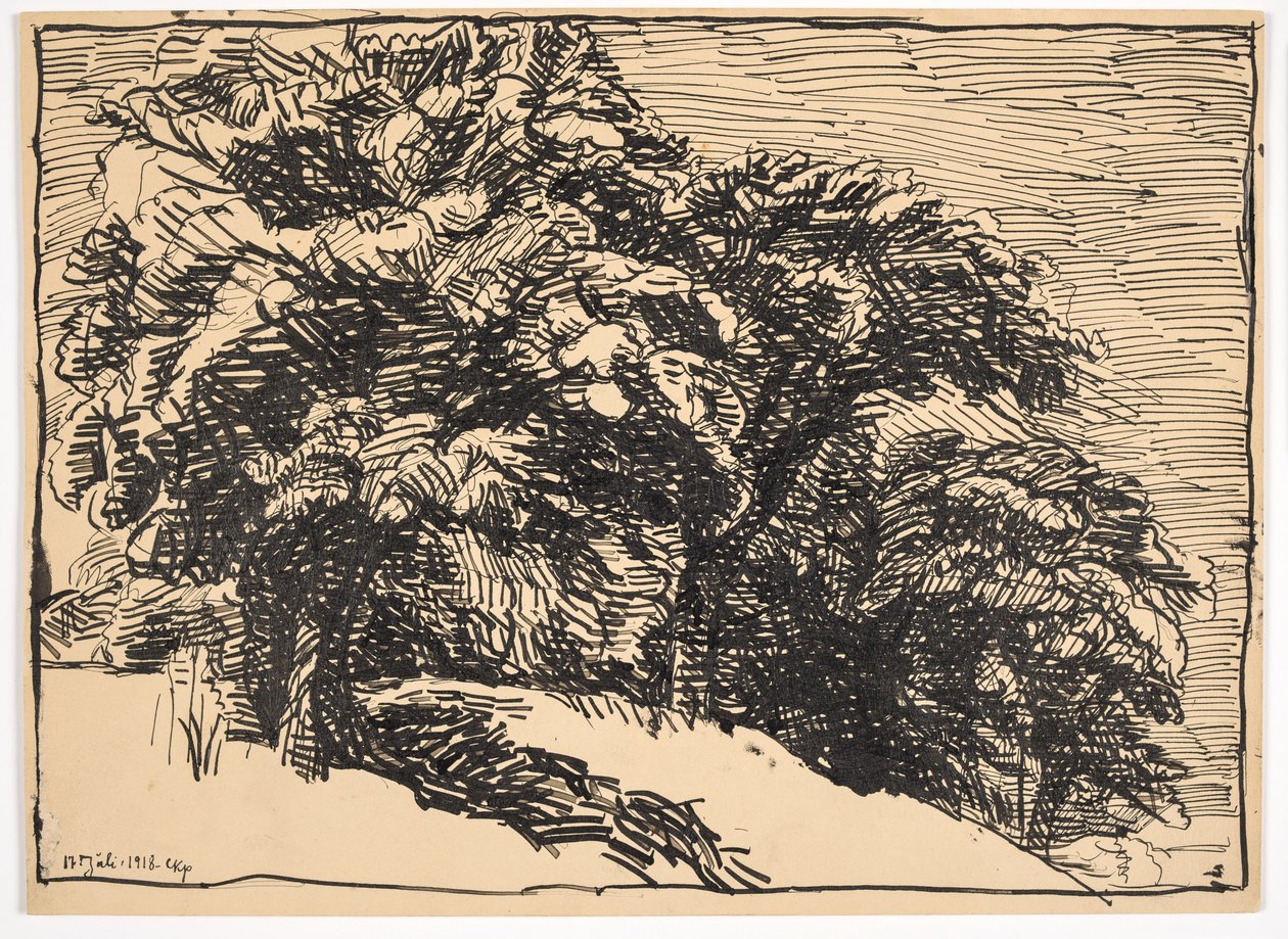 Querce su una riva da Christian Kongstad Petersen