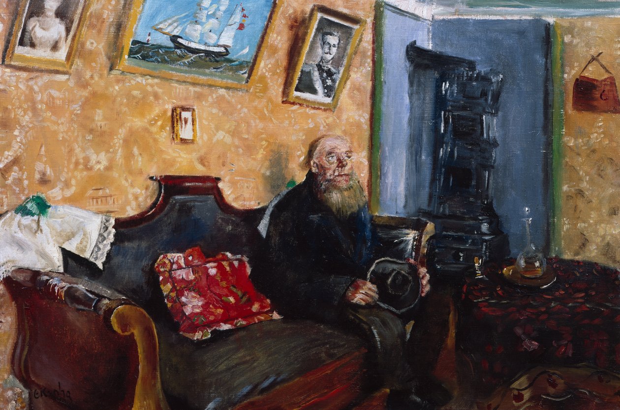 Visita di condoglianze da Christian Krohg