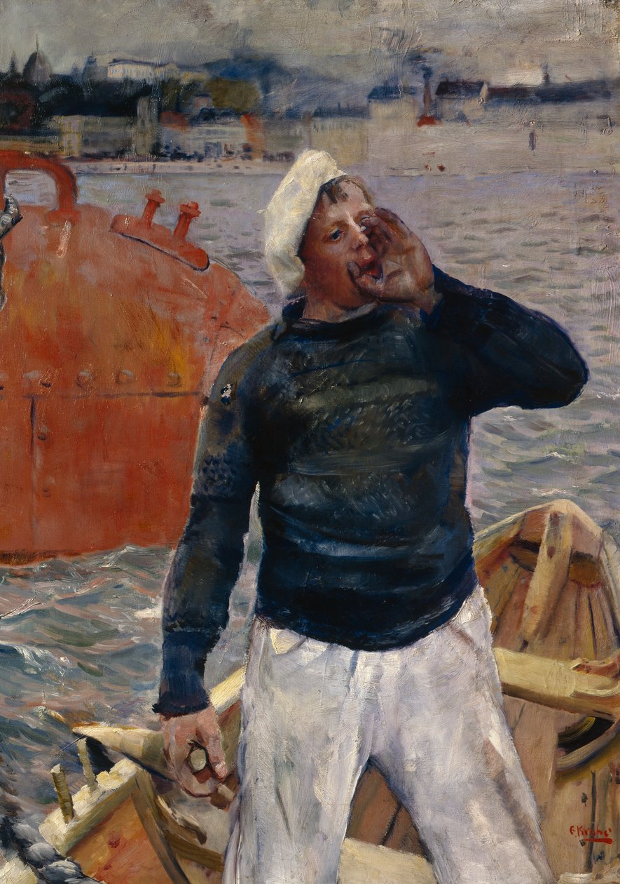 Tira dentro da Christian Krohg