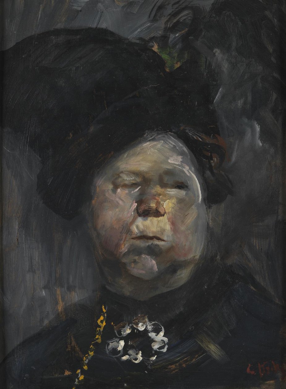 Signora Blom da Christian Krohg