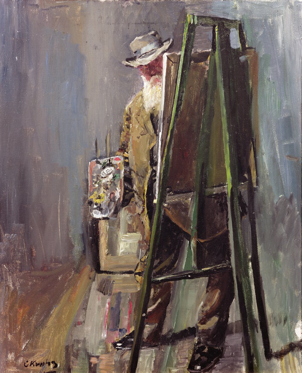 Autoritratto da Christian Krohg