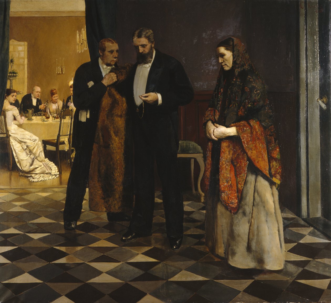 Chiamata del dottore da Christian Krohg