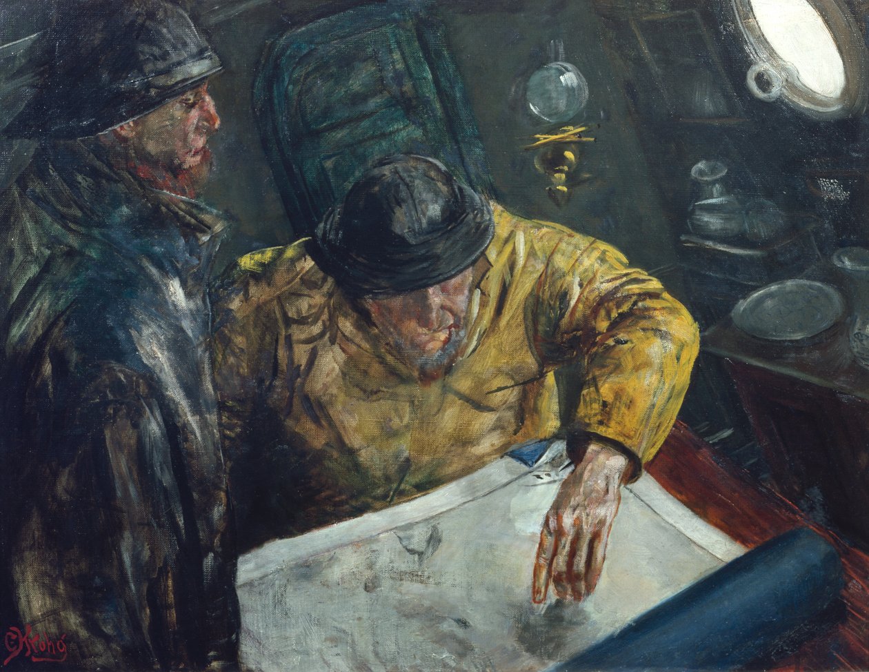 La rotta è stabilita da Christian Krohg
