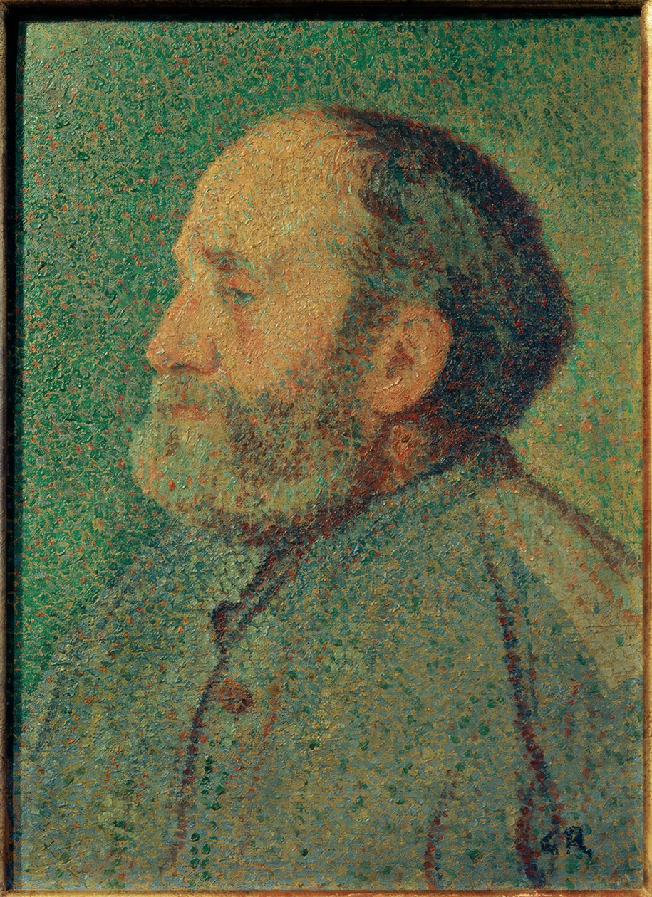 Ritratto di un uomo barbuto da Christian Rohlfs