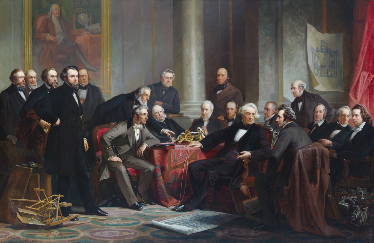Uomini di progresso da Christian Schussele