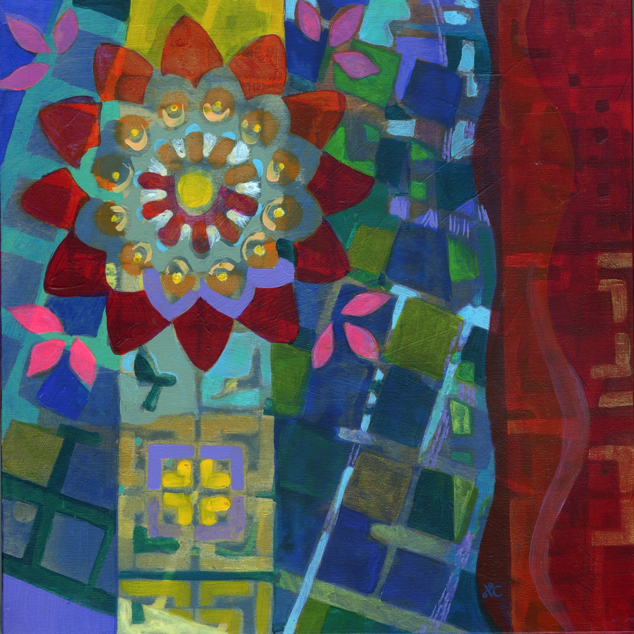 Meditazione 24, c. 2017 da Christina Saj