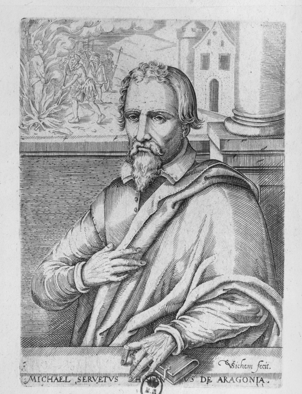 Michael Servetus (1511-53) da Christoffel van the Elder Sichem
