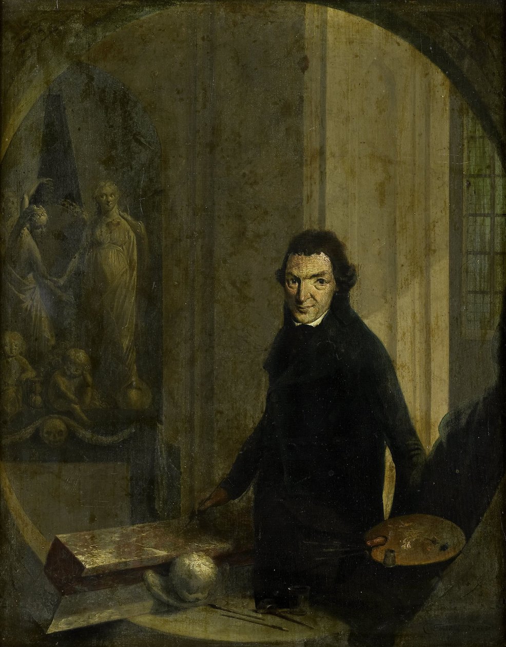 Autoritratto da Christoffel Frederik Franck