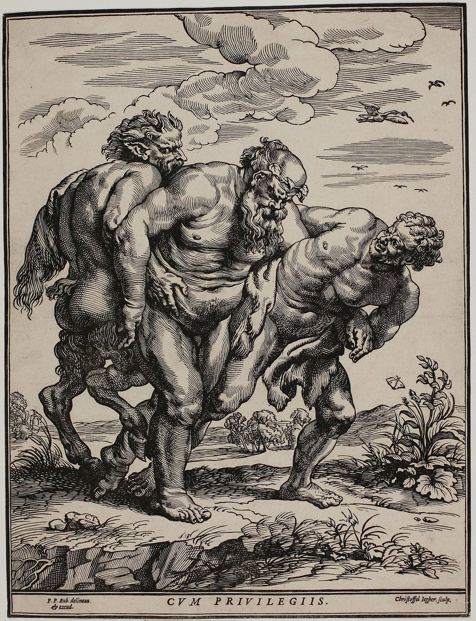 Il Sileno ubriaco da Christoffel Jegher