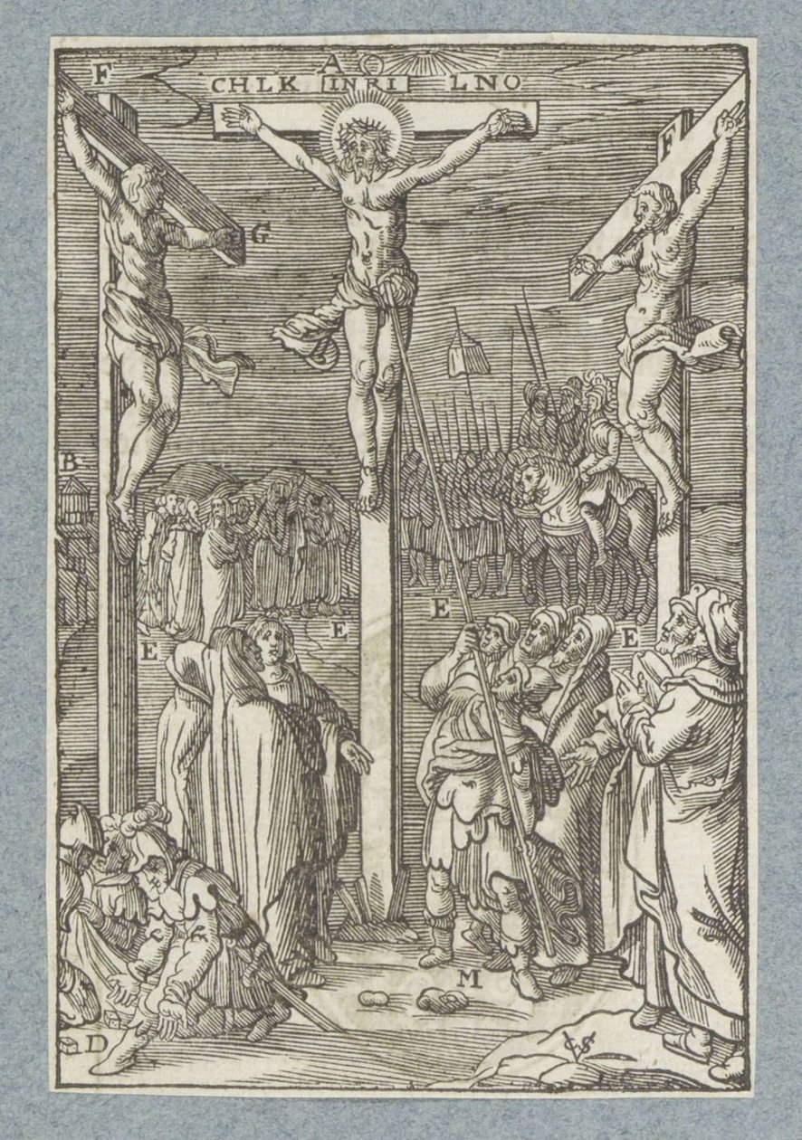 Cristo sulla croce da Christoffel van Sichem (II)