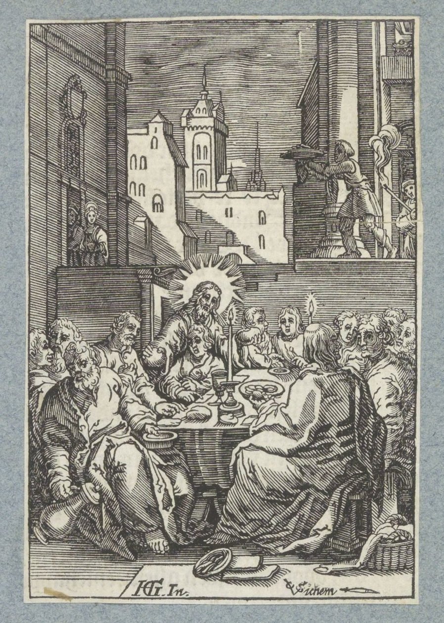 Ultima cena da Christoffel van Sichem (II)