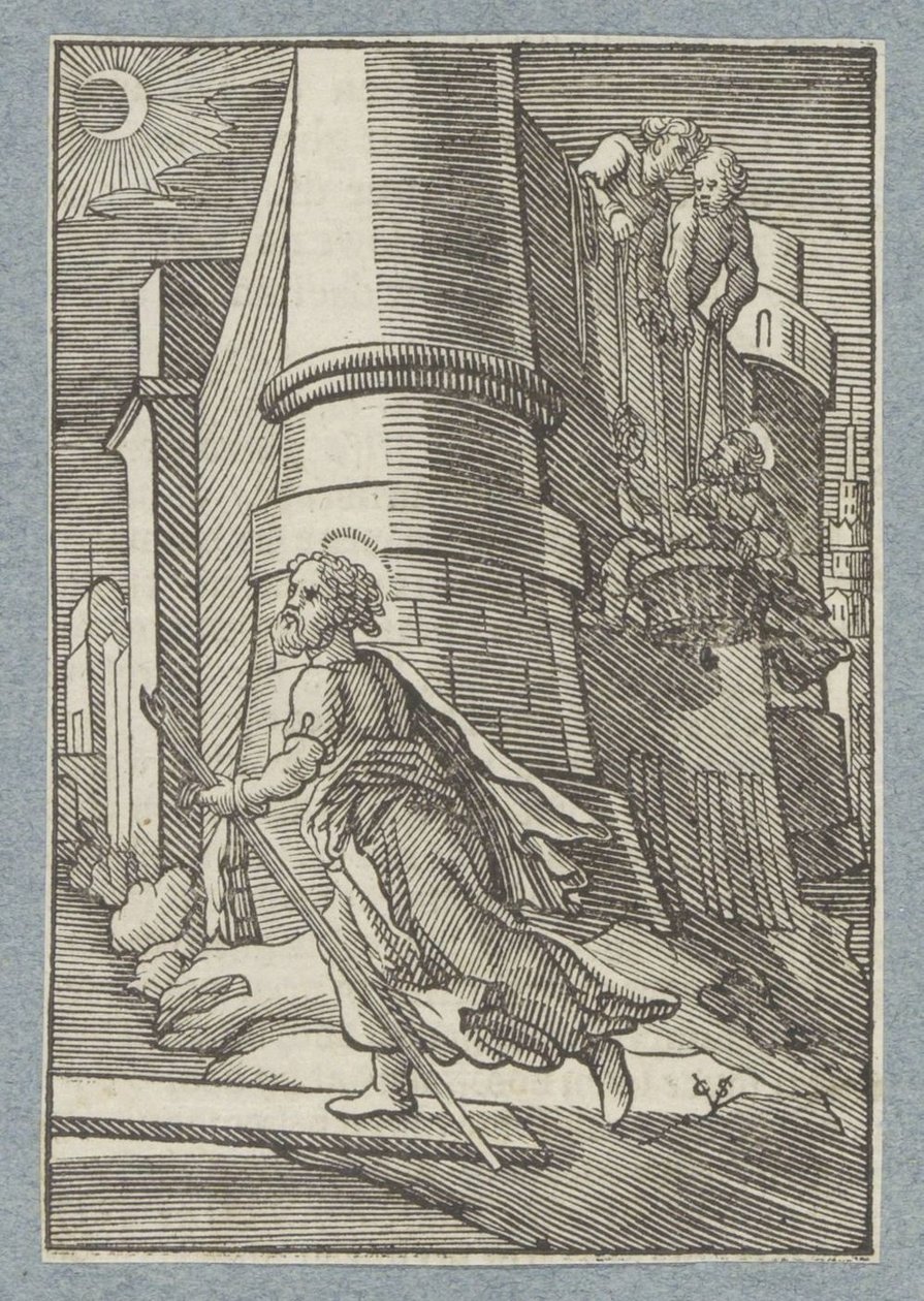 Fuga di Paolo da Damasco da Christoffel van Sichem (II)
