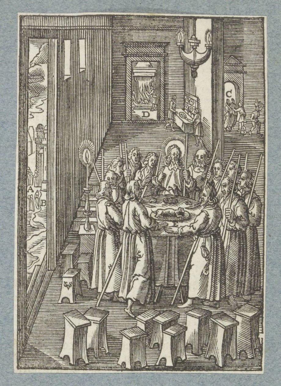 Cena di Pasqua da Christoffel van Sichem (II)