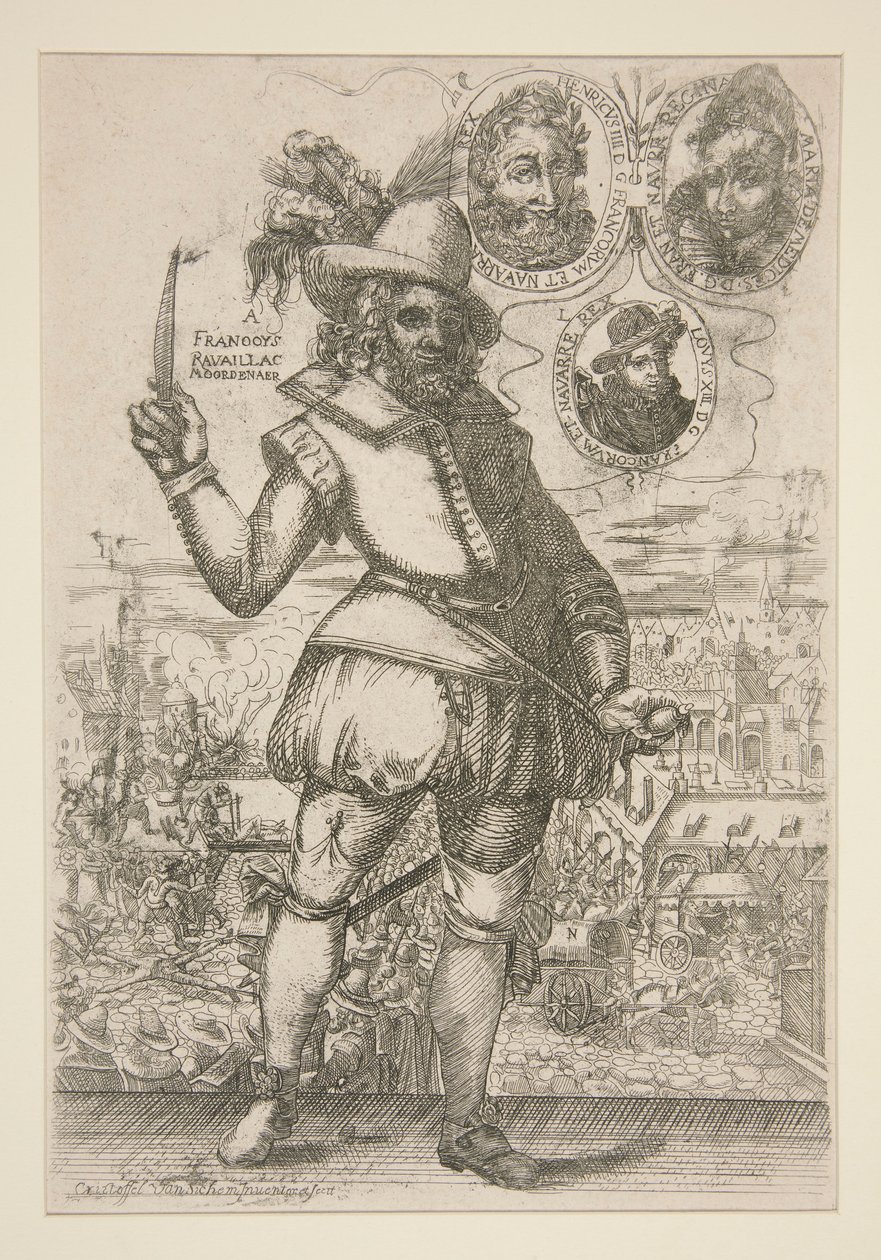 Francoys Ravaillac da Christoffel van Sichem I