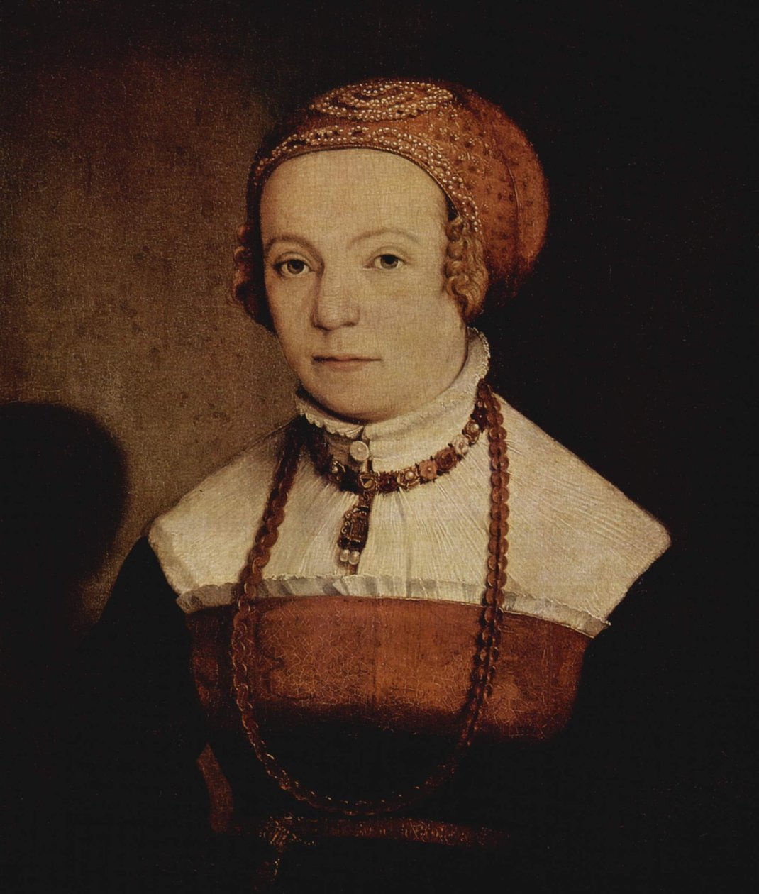 Ritratto di donna da Christoph Amberger