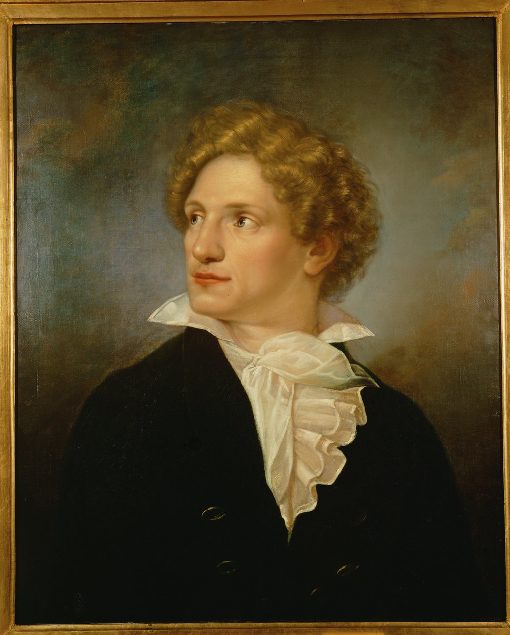 Il poeta Ferdinand Raimund ... (dipinto su tela) da Christoph Frank