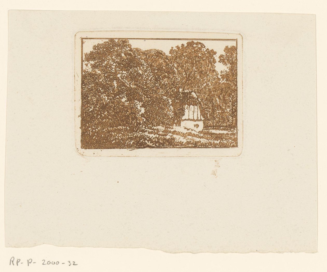 Capanna di contadini nel bosco da Christoph Nathe
