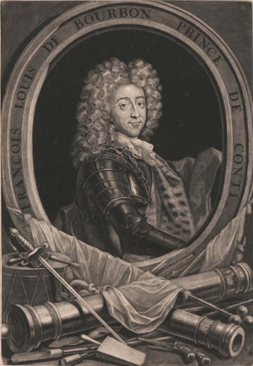 Francois Louis De Bourbon, Principe de Conti da Christoph Weigel