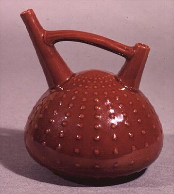 Vaso riccio di mare, Linthorpe, c.1879-83 da Christopher Dresser