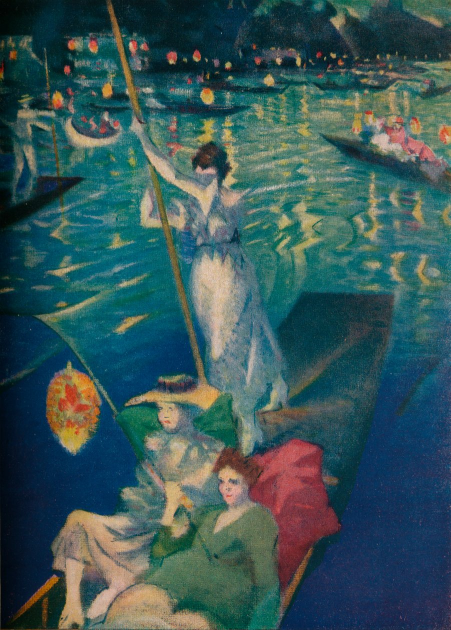 Una regata sul Tamigi, c1919 da Christopher Richard Wynne Nevinson