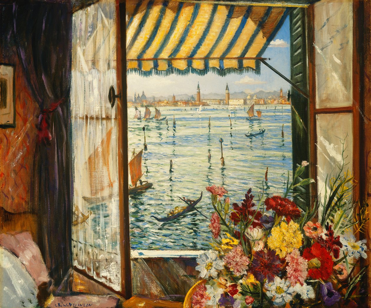 Da una finestra veneziana da Christopher Richard Wynne Nevinson