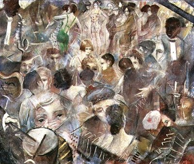 Nightclub, c.1928 da Christopher Richard Wynne Nevinson