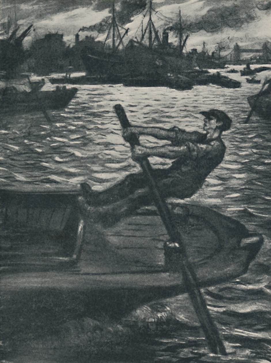 Il barcaiolo, 1920 da Christopher Richard Wynne Nevinson