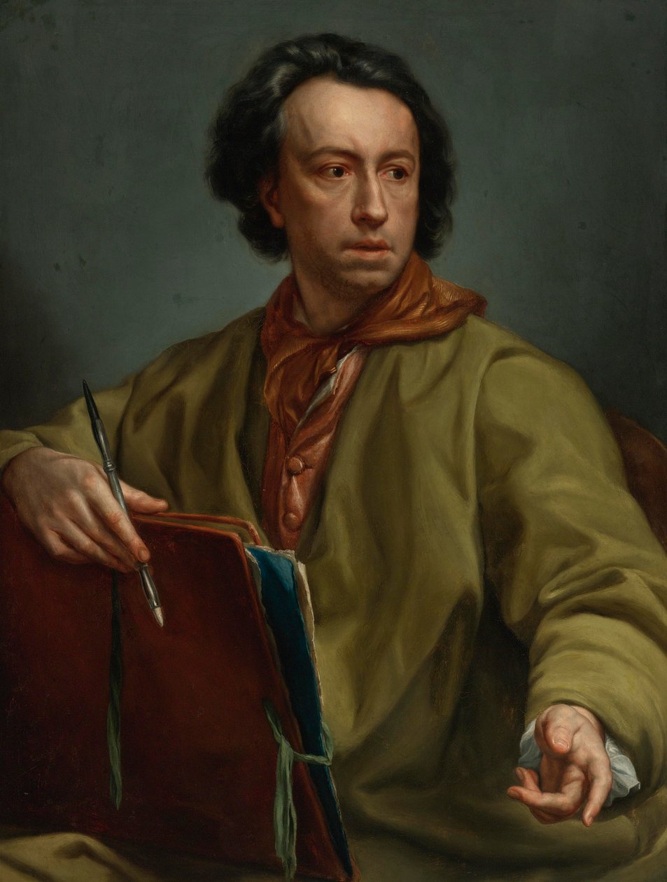 Autoritratto da Circle of Anton Raphael Mengs