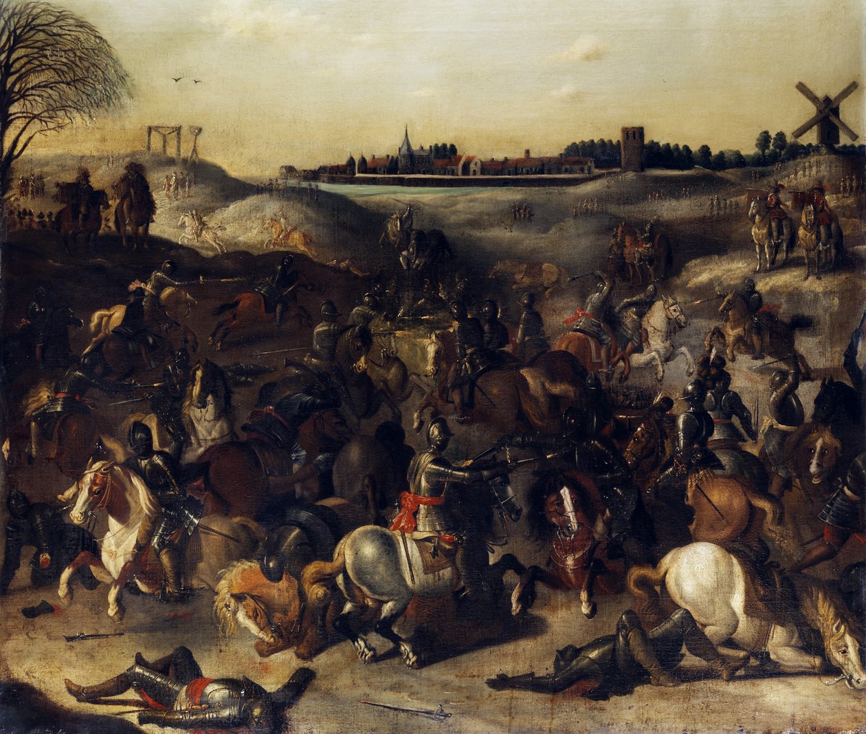 La battaglia dei Quaranta da Circle of Sebastiaen Vrancx
