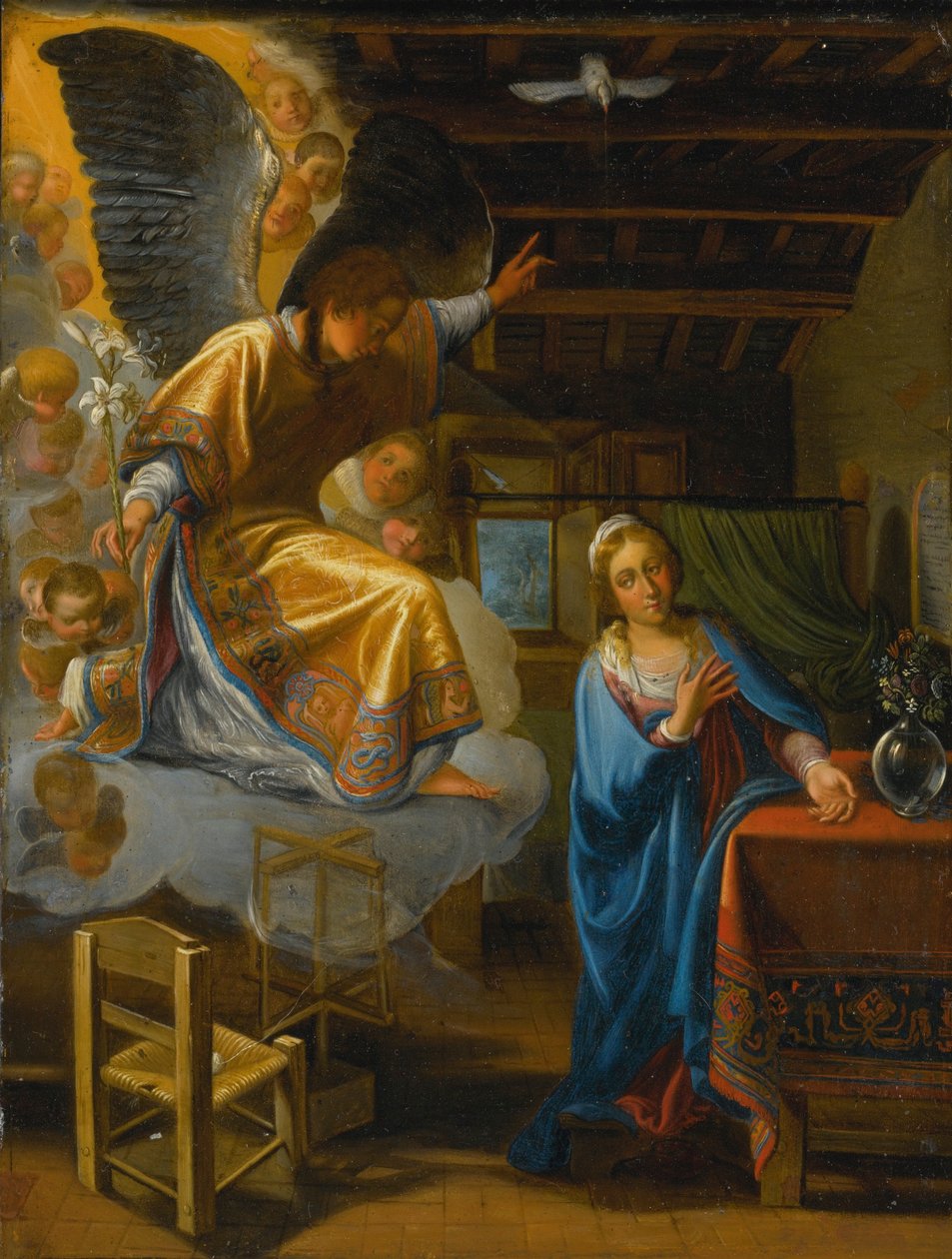 Annunciazione da Circle of Adam Elsheimer