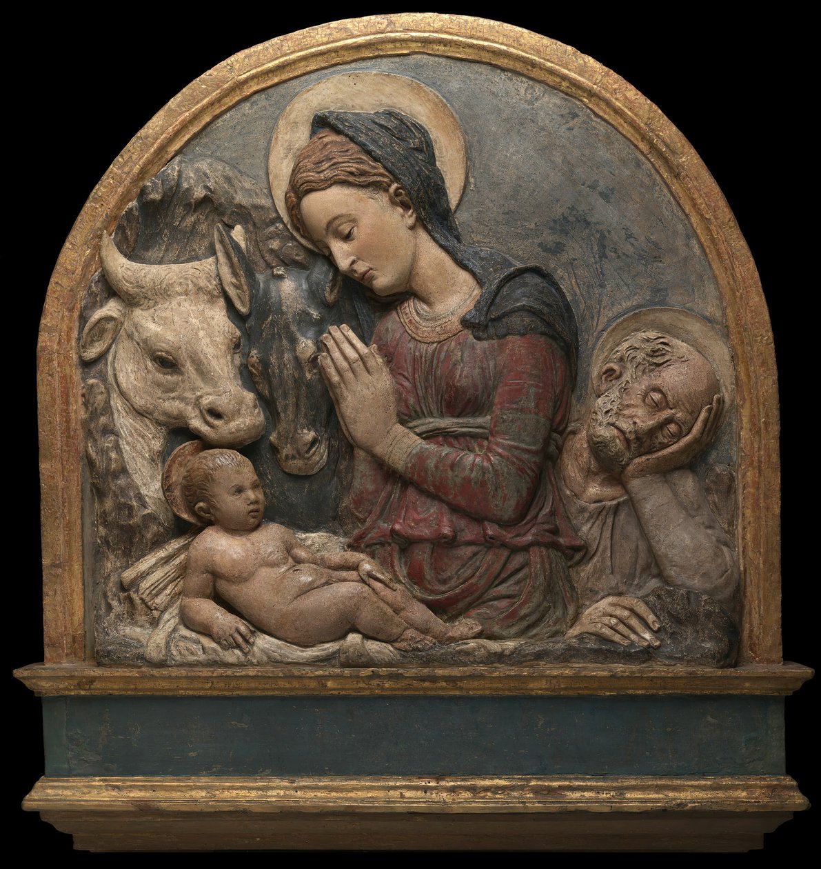 La Natività, c. 1465 da Circle of Donatello