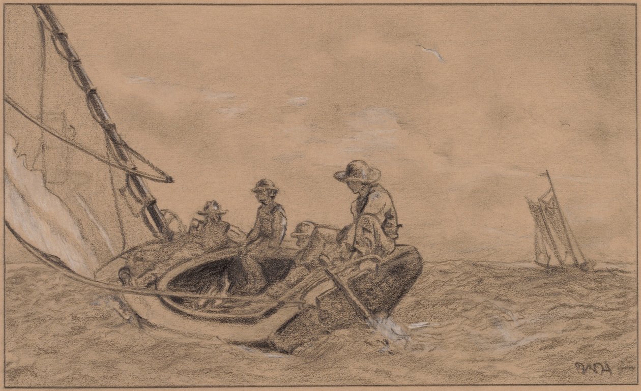 Brezza in aumento da Circle of Winslow Homer