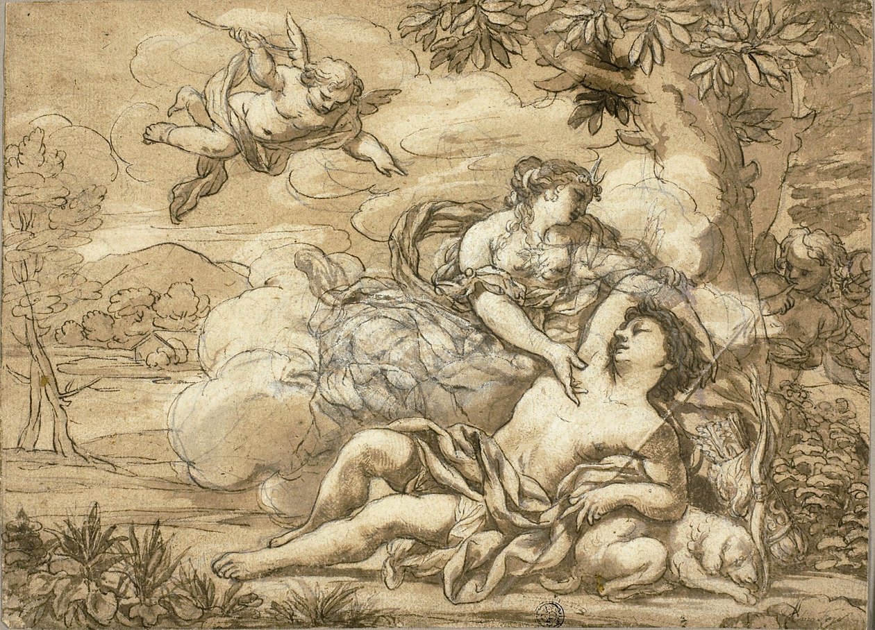 Diana ed Endimione da Ciro Ferri