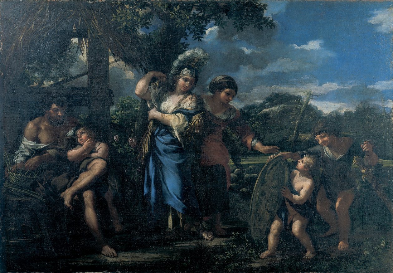 Erminia tra i pastori da Ciro Ferri