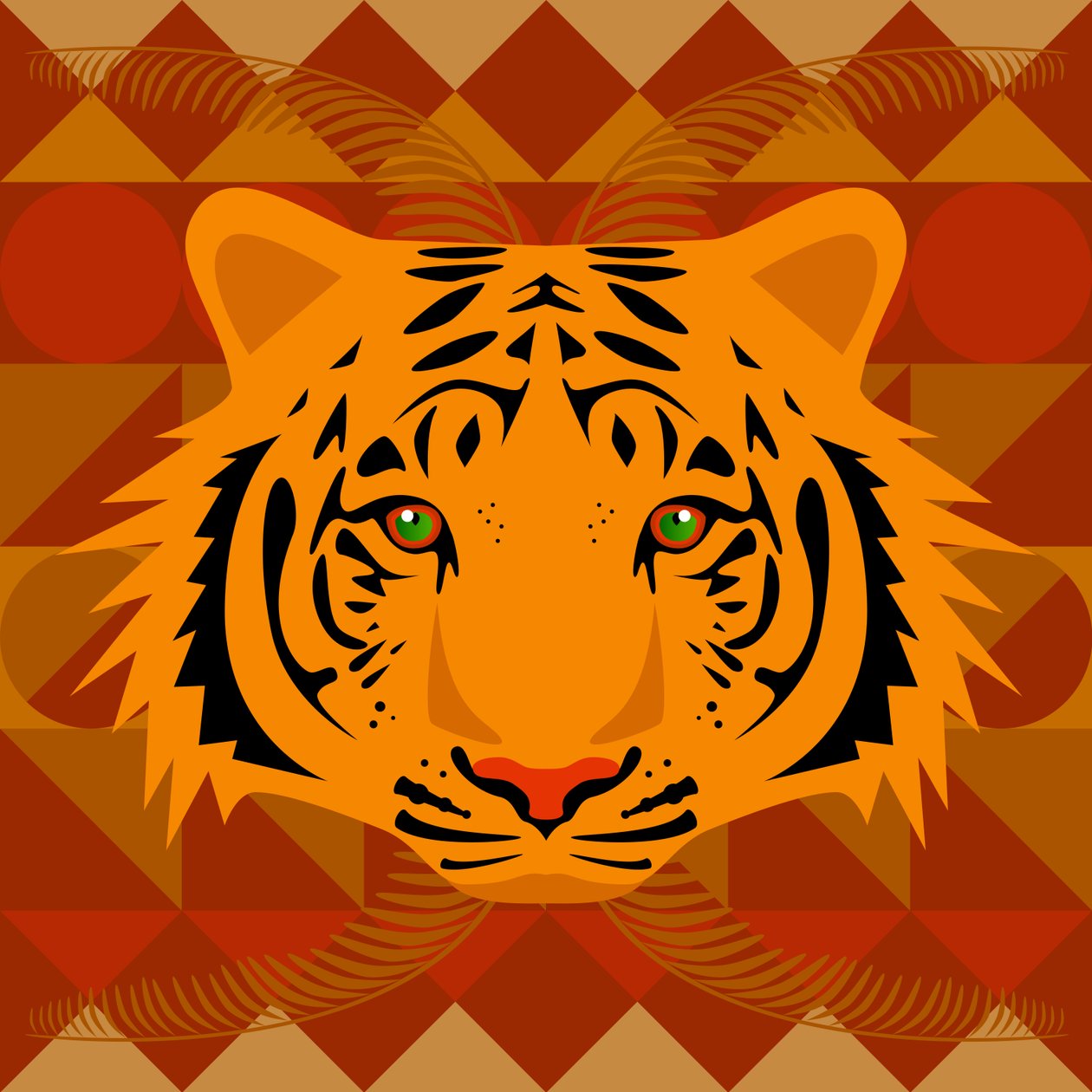 tigre azteca da Claire Huntley