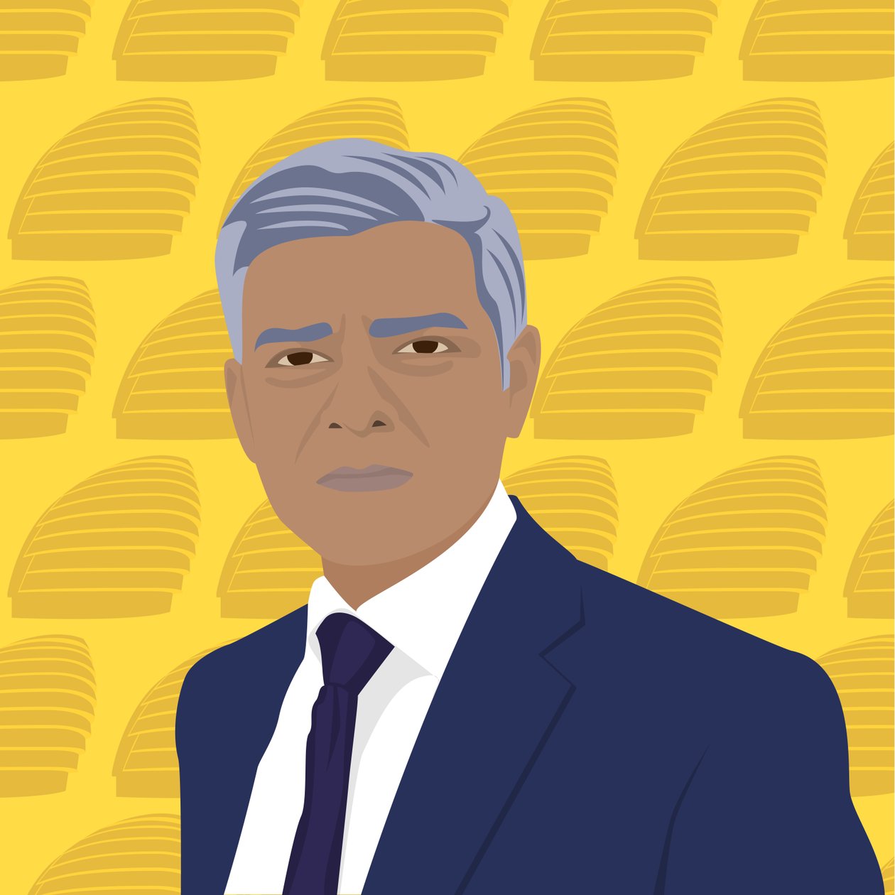 Sadiq Khan, sindaco di Londra da Claire Huntley